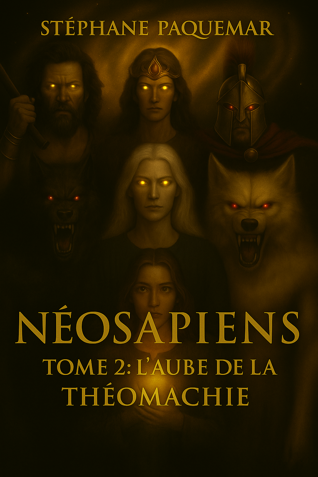 Couverture du Tome 2 — L’aube de la Théomachie