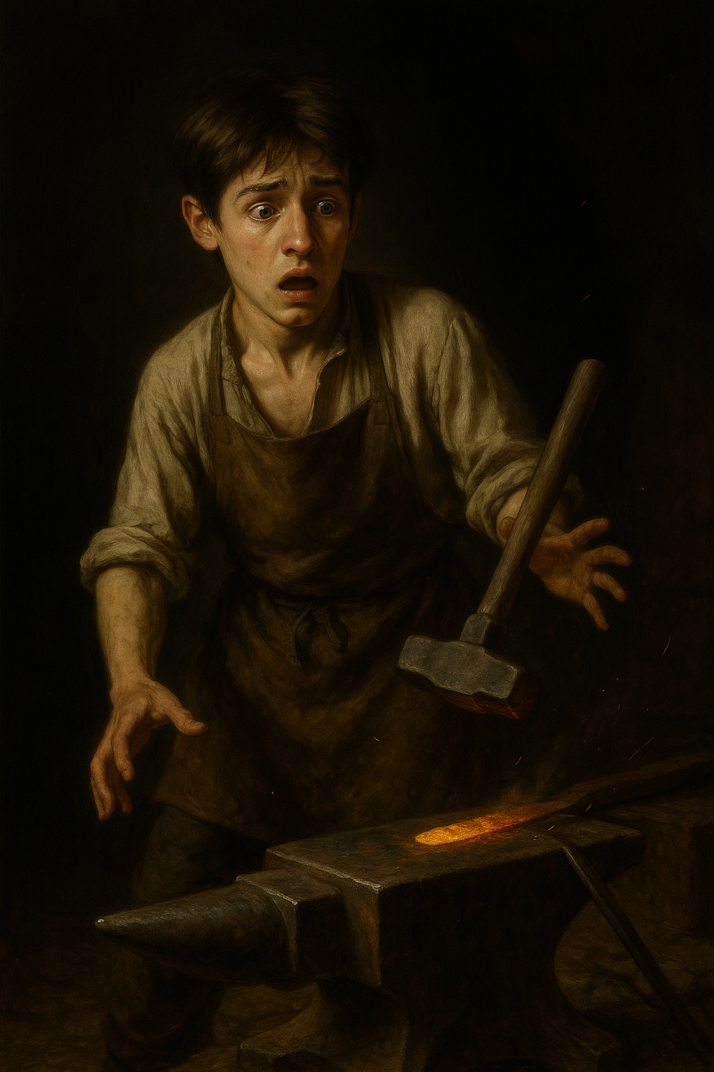 Félix — apprenti forgeron